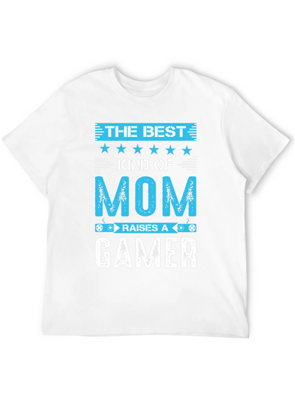 Best Mom Raises a Gamer Graphic Tee