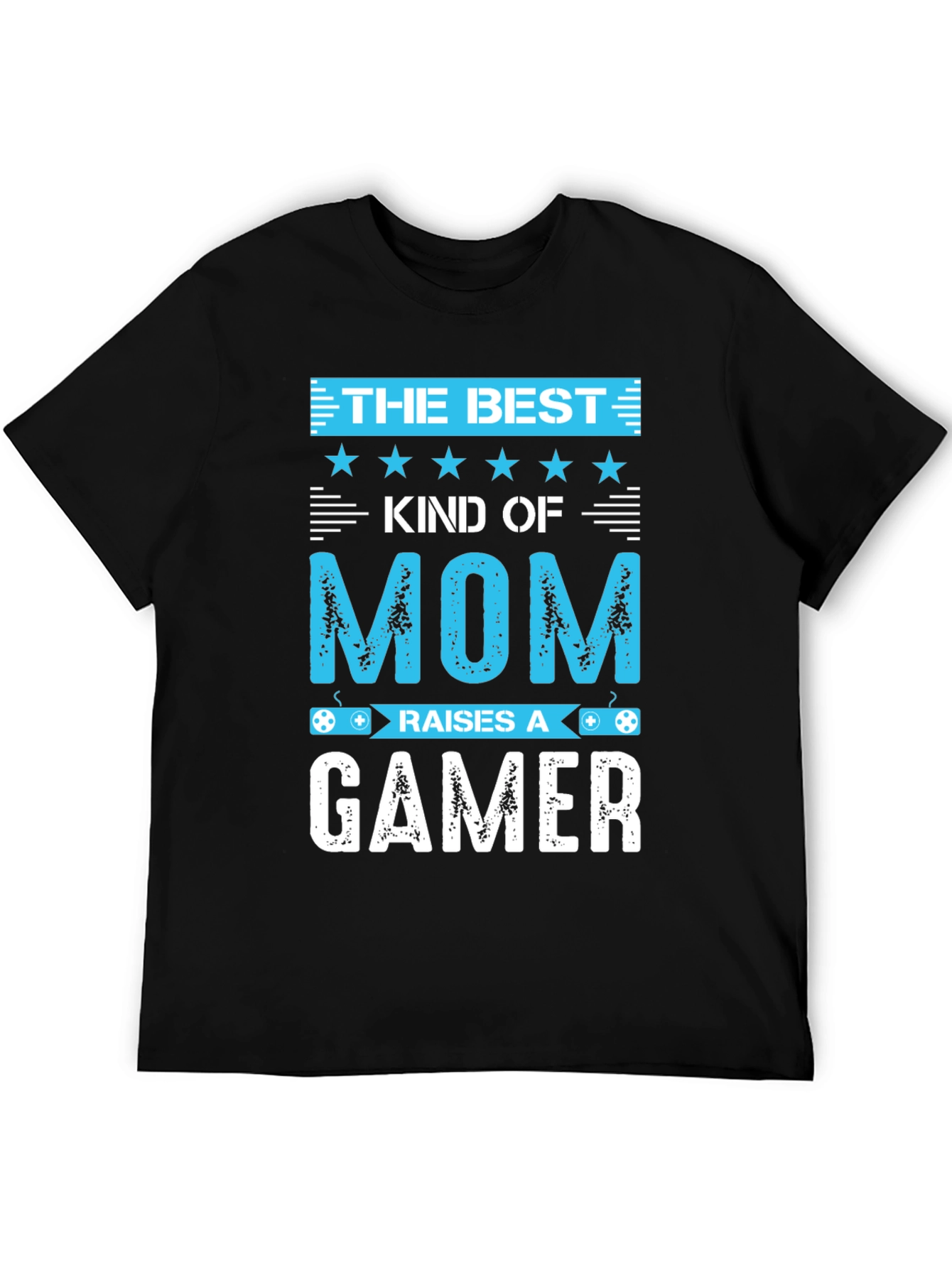 Best Mom Raises a Gamer Graphic Tee