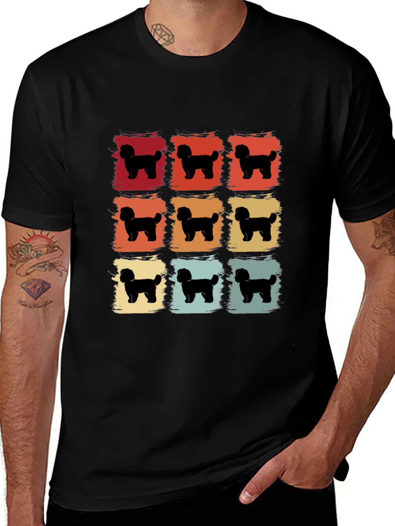 Retro Dog Graphic Tee