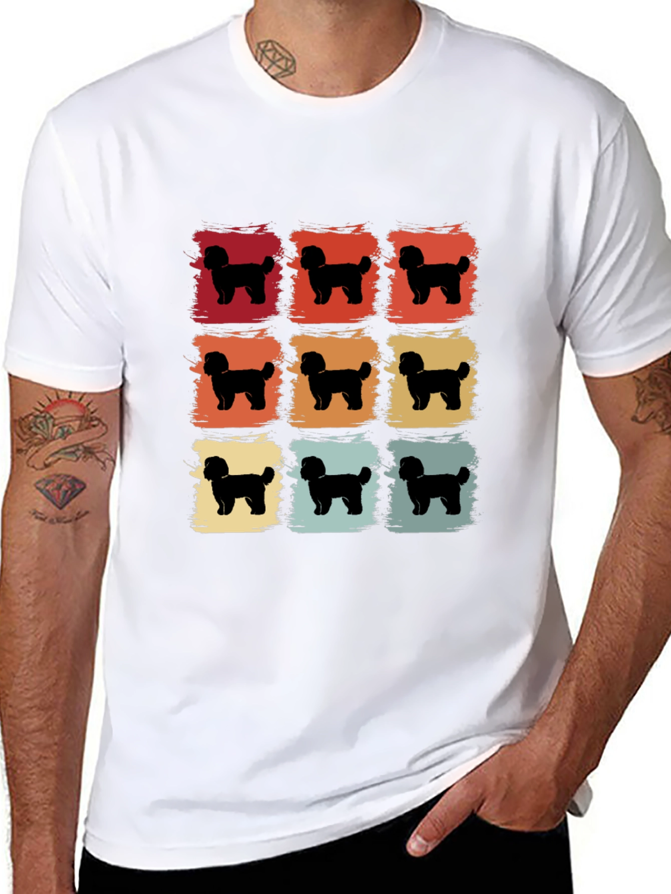 Retro Dog Graphic Tee