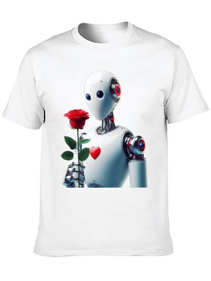 Robot Romance Graphic Tee - Black
