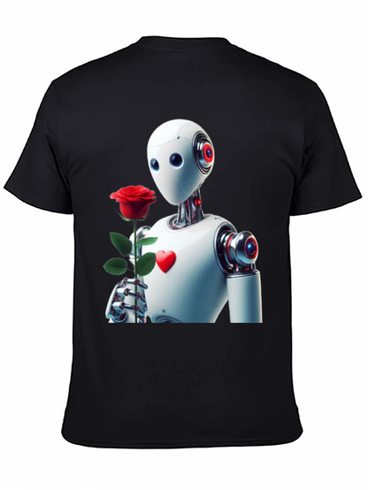 Robot Romance Graphic Tee - Black