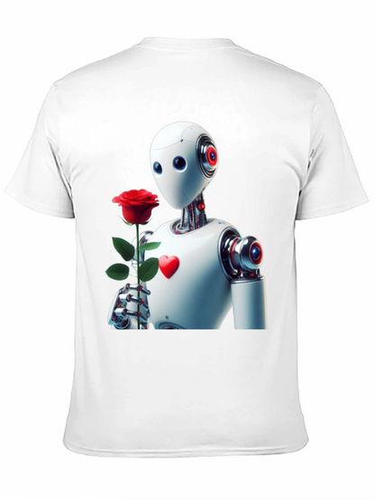 Robot Romance Graphic Tee - Black