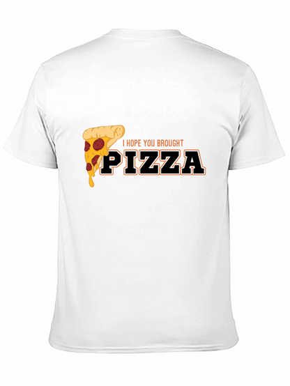 Pizza Lovers Black Graphic Tee