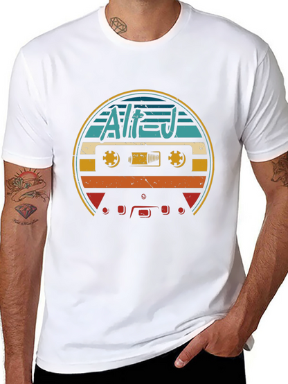 Retro Alt-J Cassette Tape Graphic T-Shirt