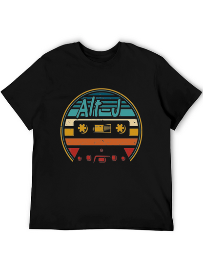 Retro Alt-J Cassette Tape Graphic T-Shirt