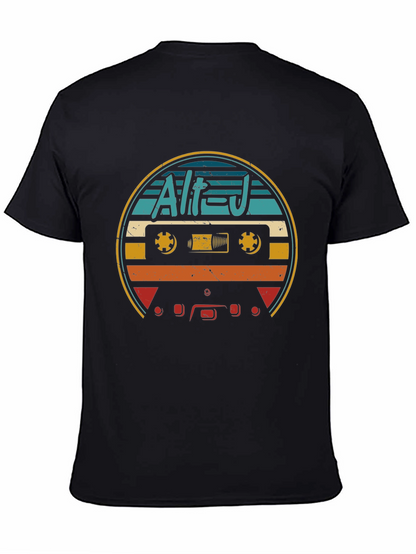 Retro Alt-J Cassette Tape Graphic T-Shirt