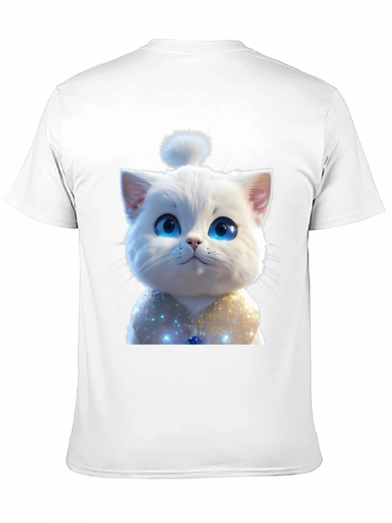 Cute Cat Graphic Tee - Soft & Stylish