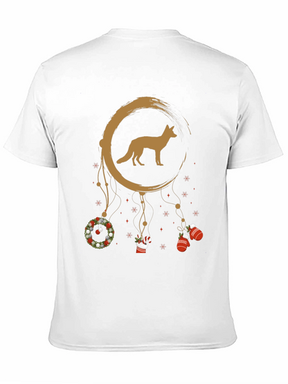 Festive Fox Dreamcatcher Graphic Tee