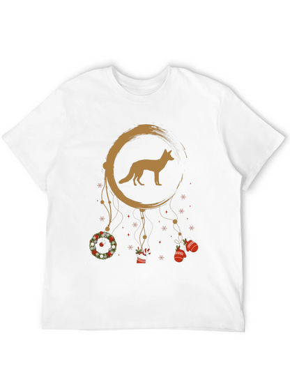 Festive Fox Dreamcatcher Graphic Tee