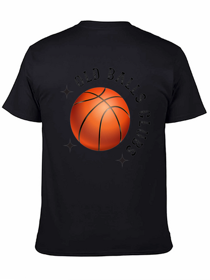 Old Balls Club Graphic Tee - Novelty Basketball T-Shirt
