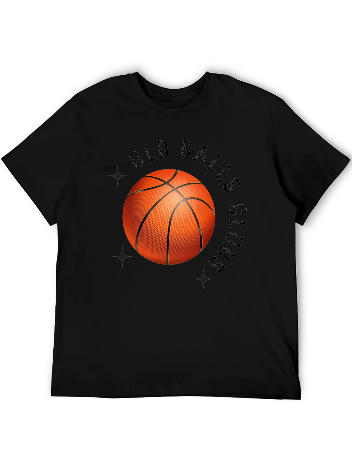 Old Balls Club Graphic Tee - Novelty Basketball T-Shirt