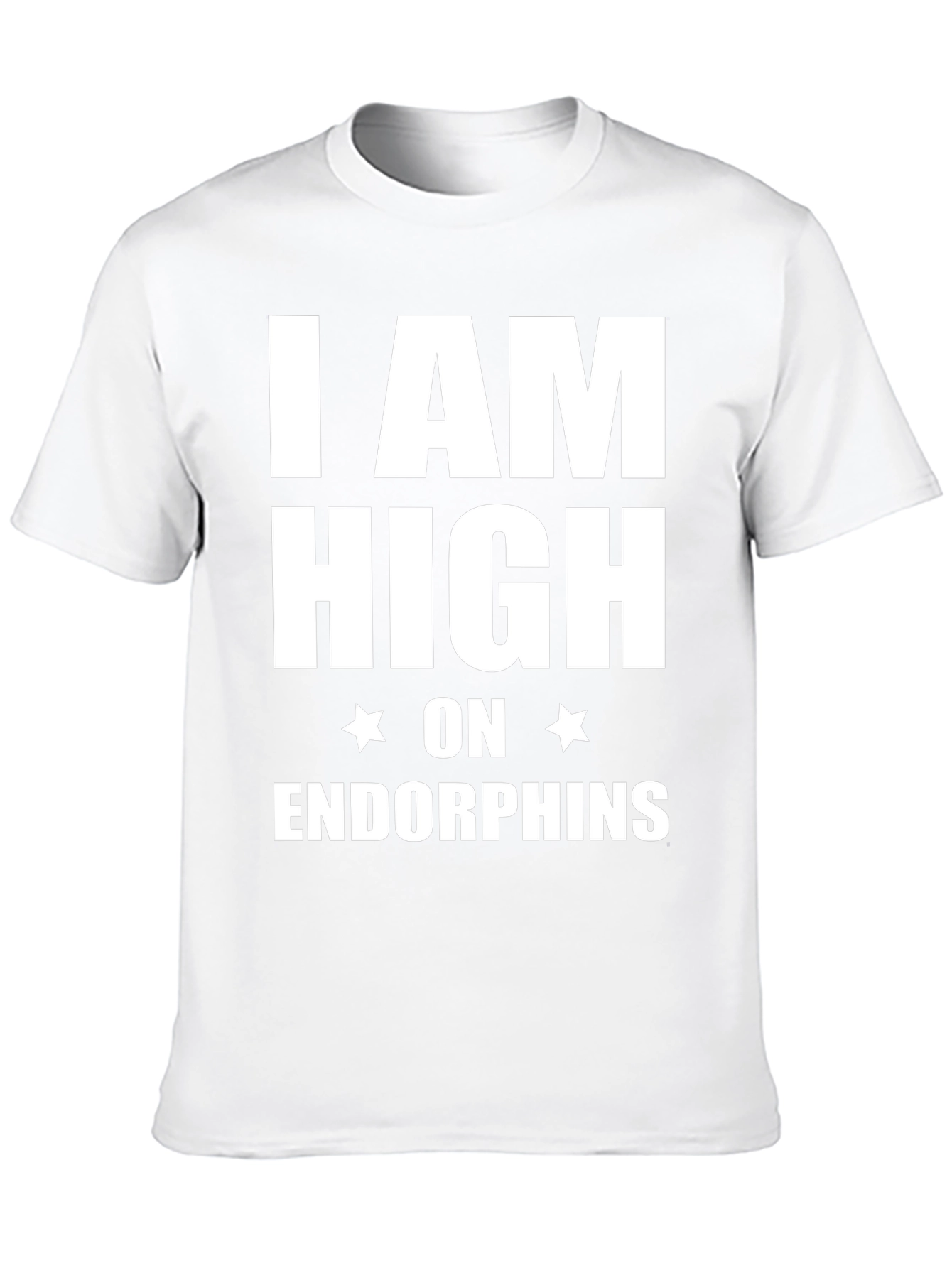 I am High on Endorphins Black T-Shirt