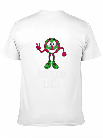 Funny Footbagger Inside Graphic T-Shirt