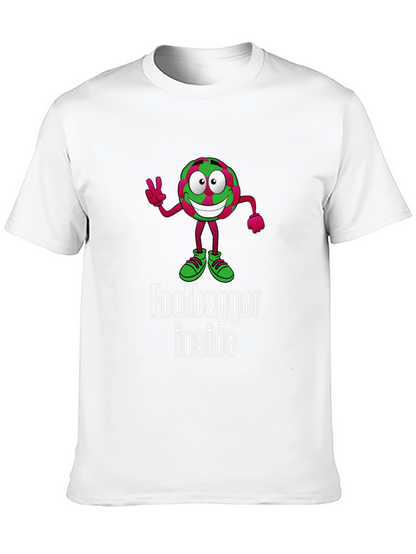 Funny Footbagger Inside Graphic T-Shirt