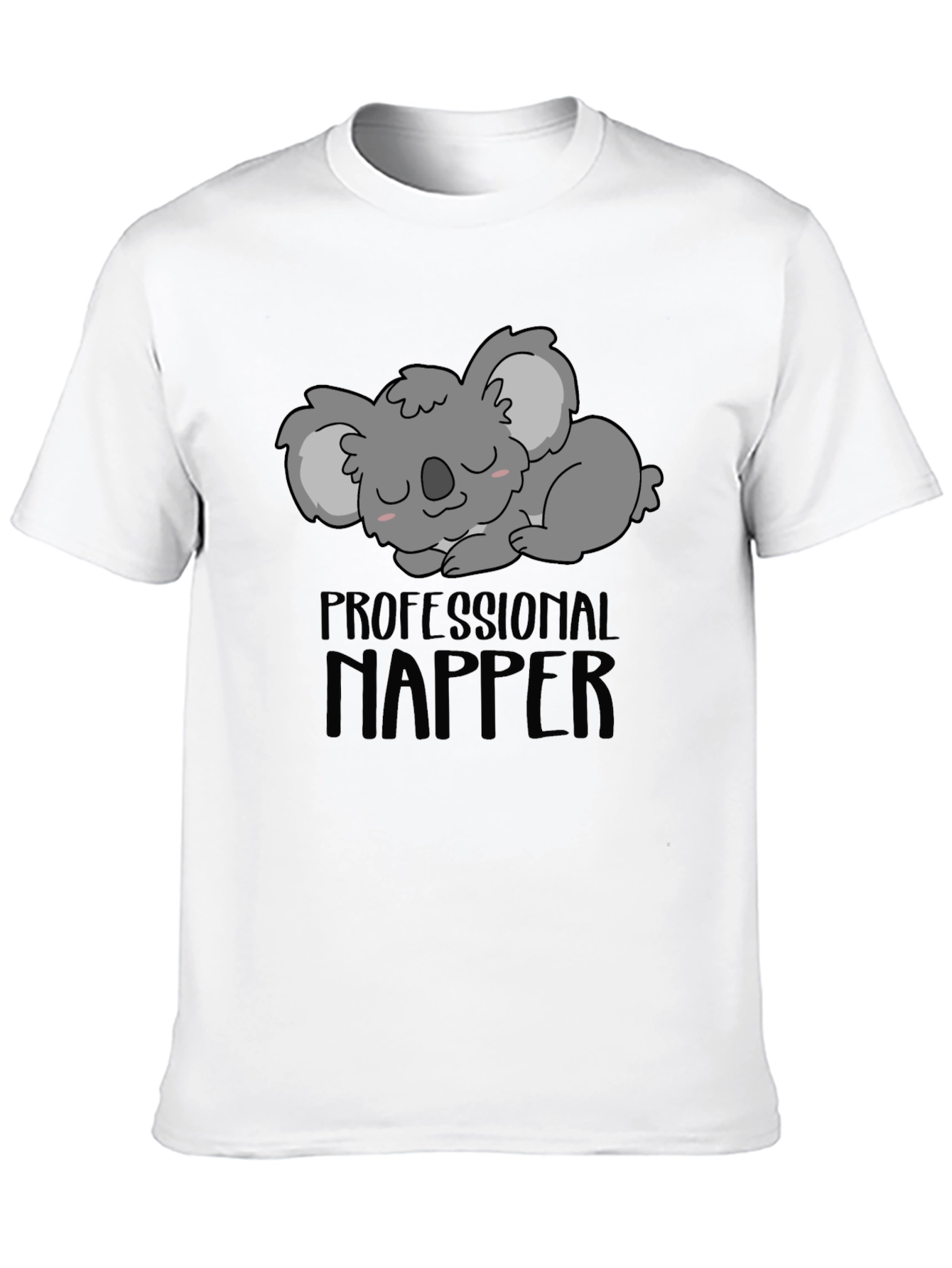 Professional Napper Koala T-Shirt Funny Mens Tee