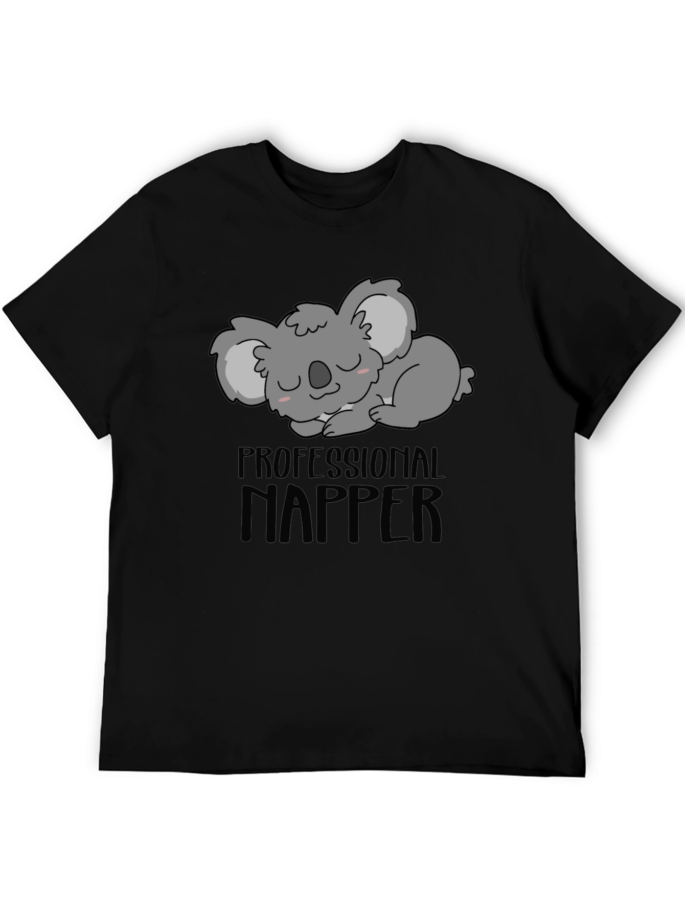 Professional Napper Koala T-Shirt Funny Mens Tee