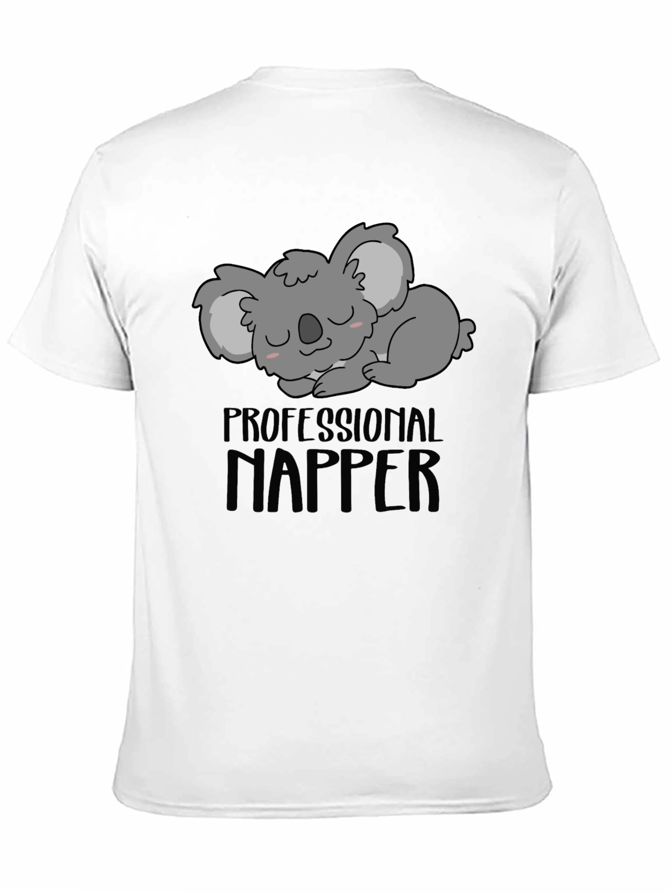 Professional Napper Koala T-Shirt Funny Mens Tee