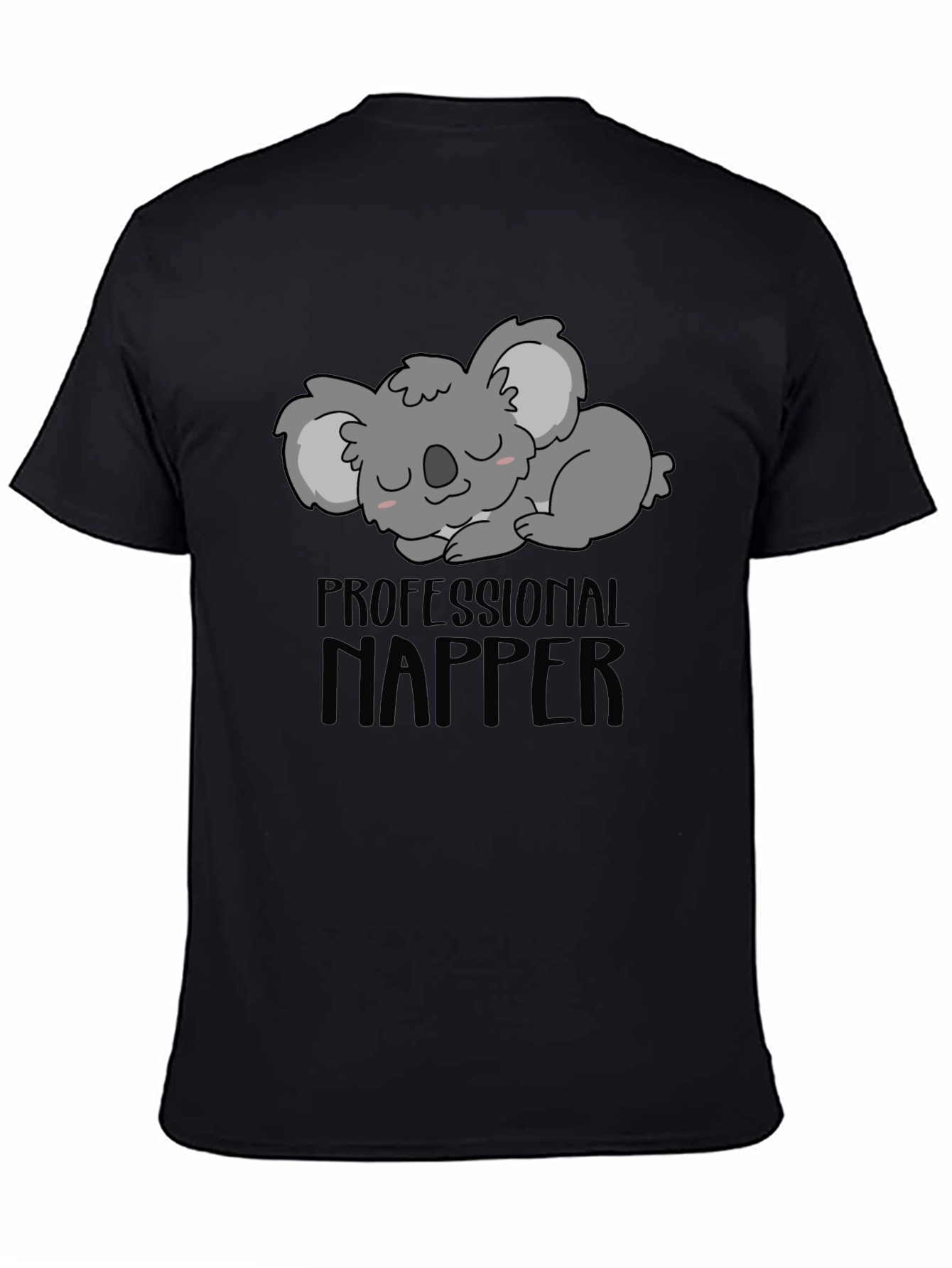 Professional Napper Koala T-Shirt Funny Mens Tee