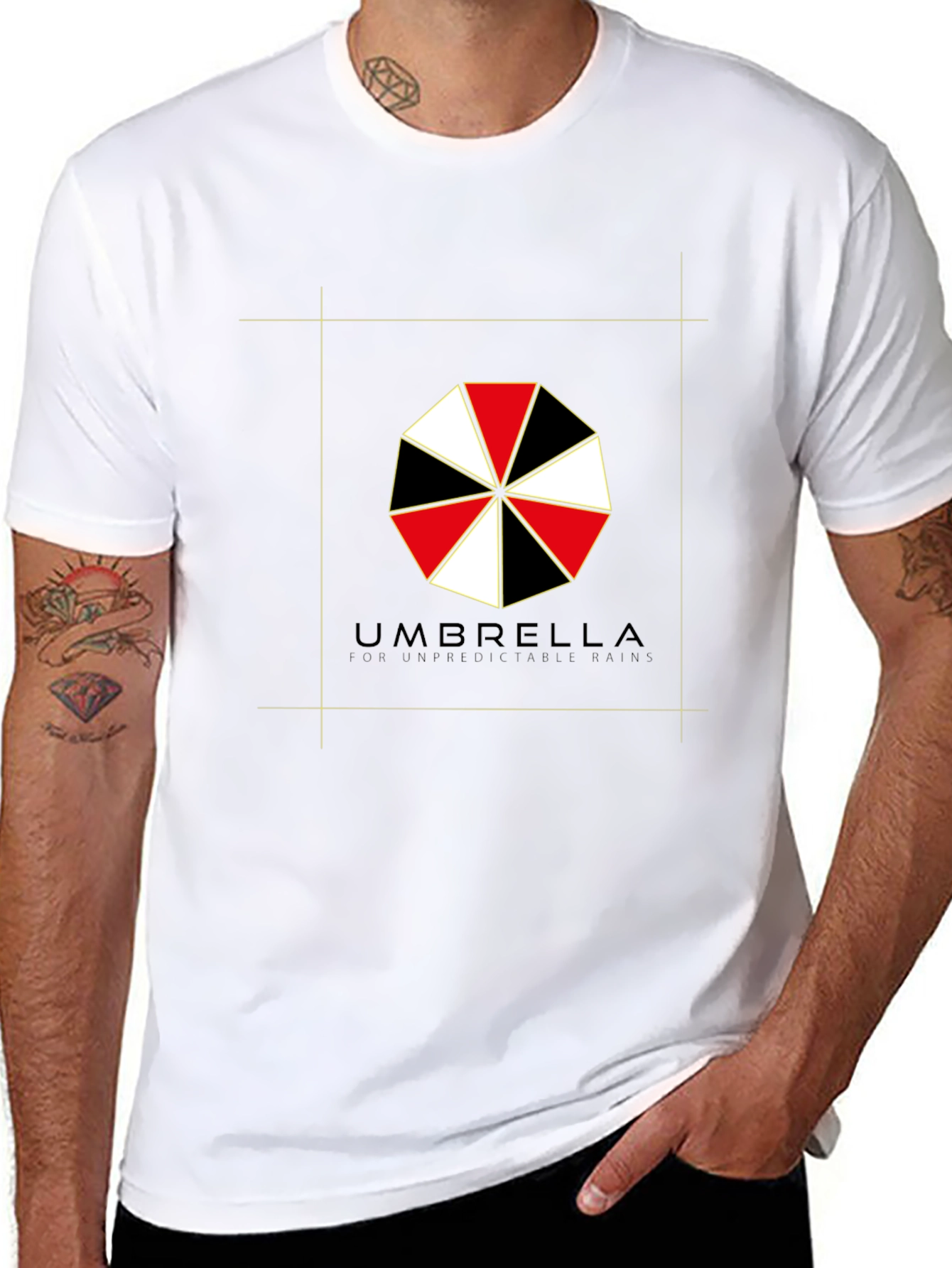 Umbrella Corporation T-Shirt: Biohazard Style