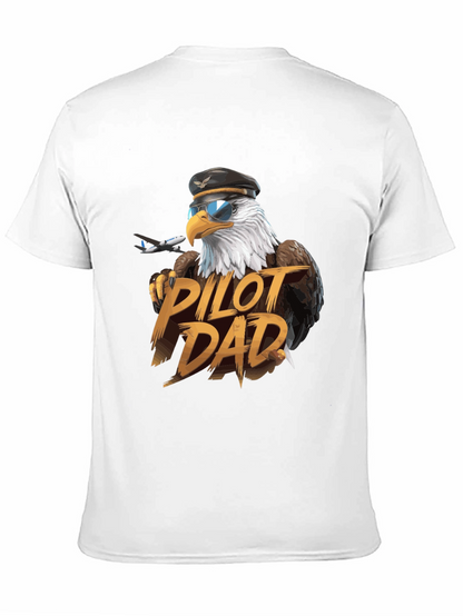 Pilot Dad Eagle T-Shirt - Aviation Lover Tee