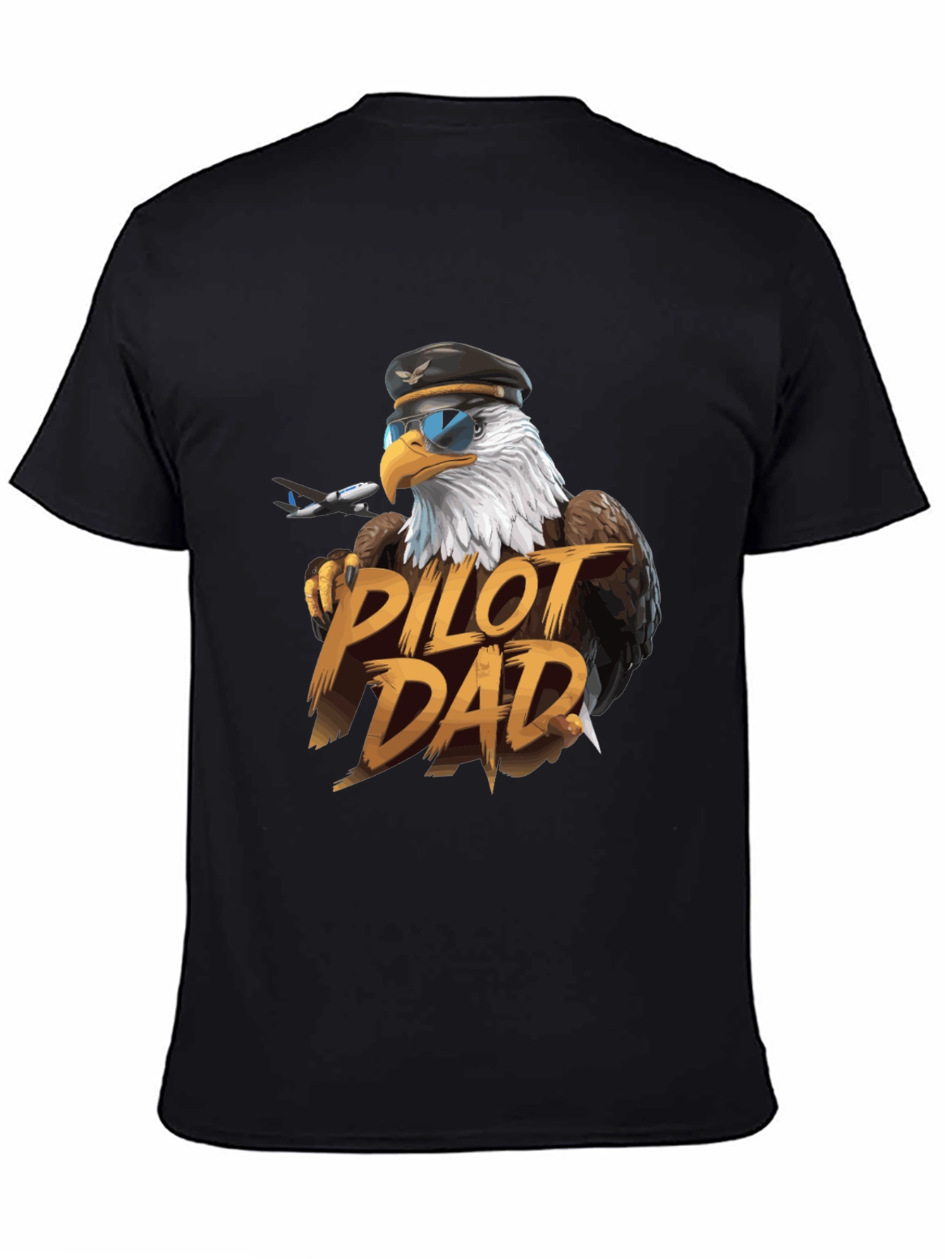 Pilot Dad Eagle T-Shirt - Aviation Lover Tee
