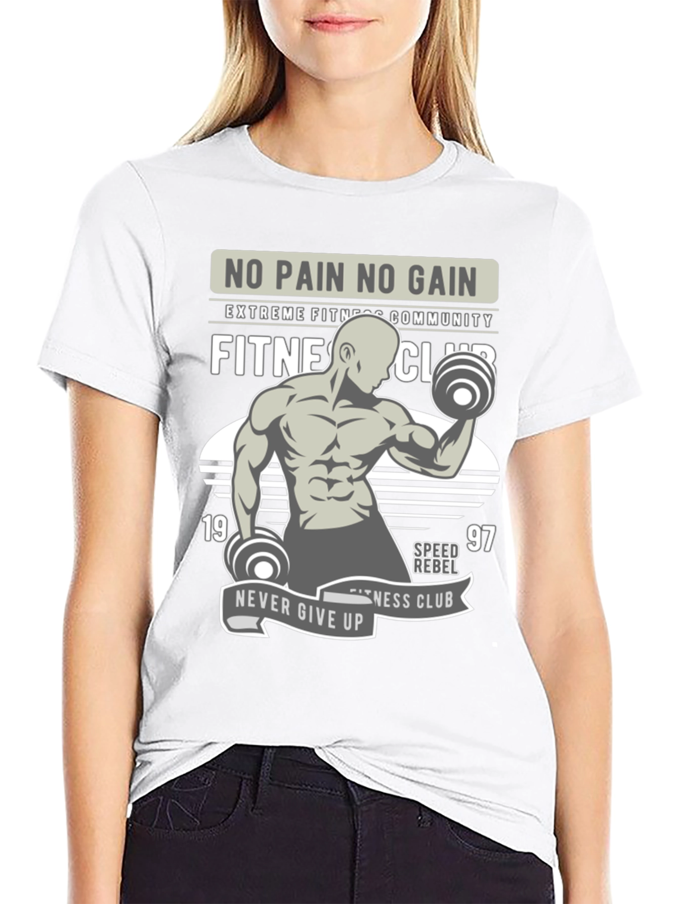 No Pain No Gain Fitness T-Shirt