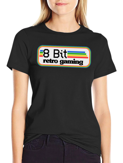 8 Bit Retro Gaming T-Shirt - Classic Gamer Tee