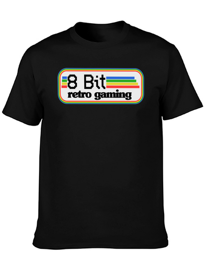 8 Bit Retro Gaming T-Shirt - Classic Gamer Tee