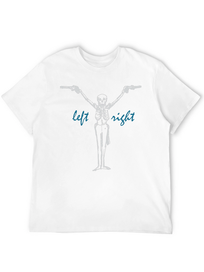 Skeleton Guns T-Shirt - Left Right