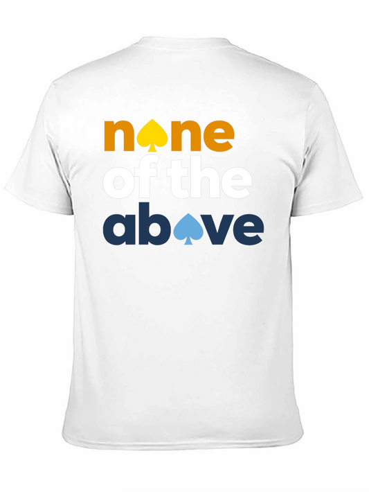 None of the Above Spade Graphic T-Shirt