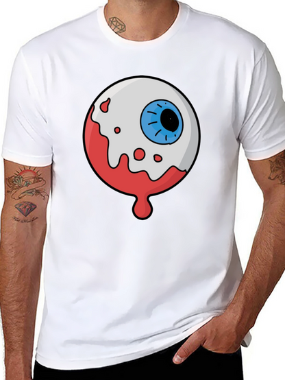 Eyeball Graphic T-Shirt - Halloween Costume Tee