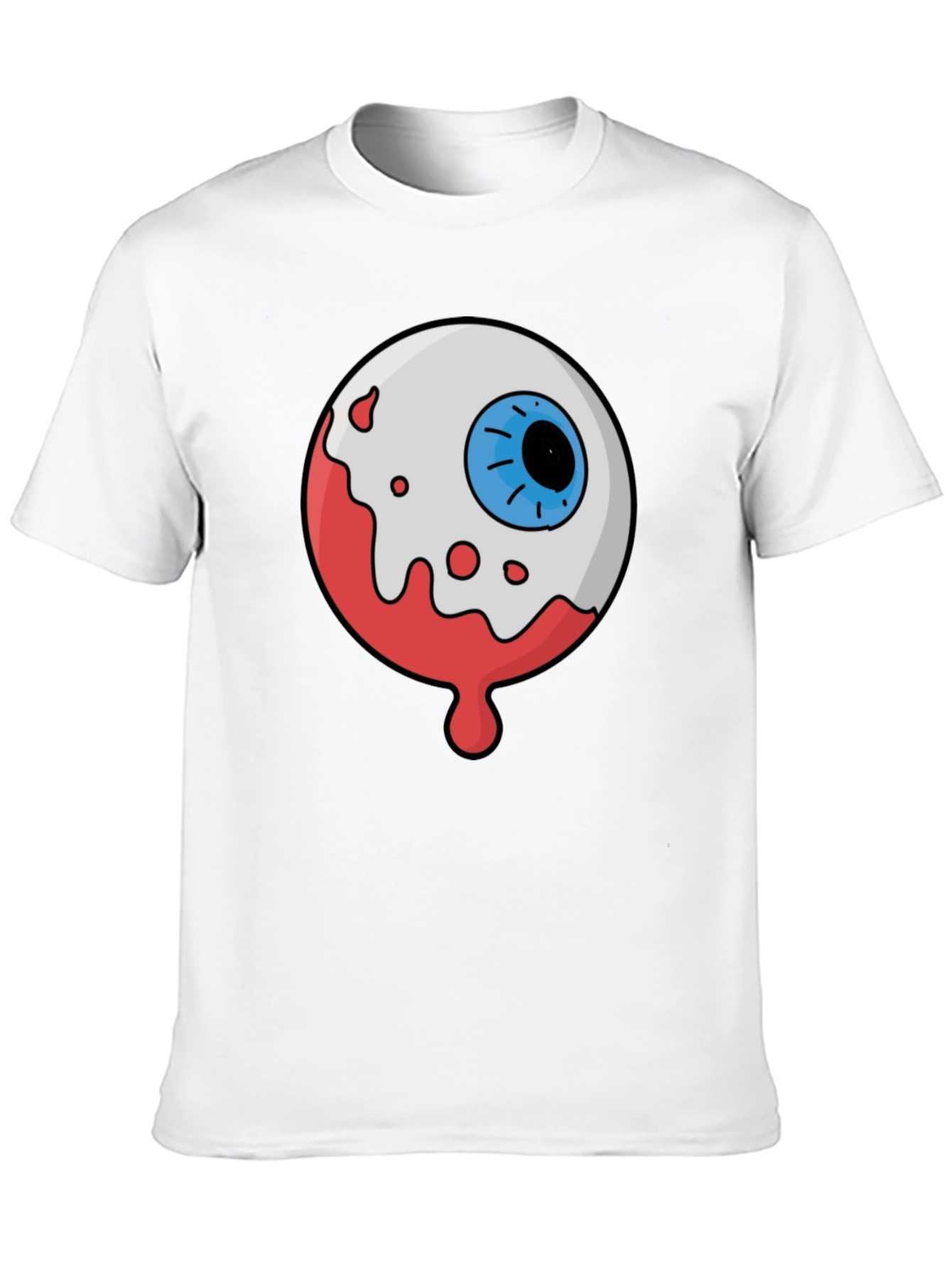 Eyeball Graphic T-Shirt - Halloween Costume Tee
