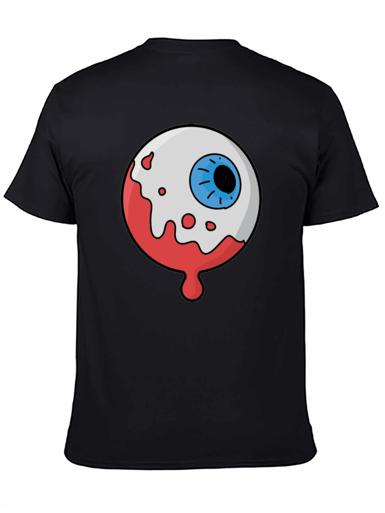 Eyeball Graphic T-Shirt - Halloween Costume Tee