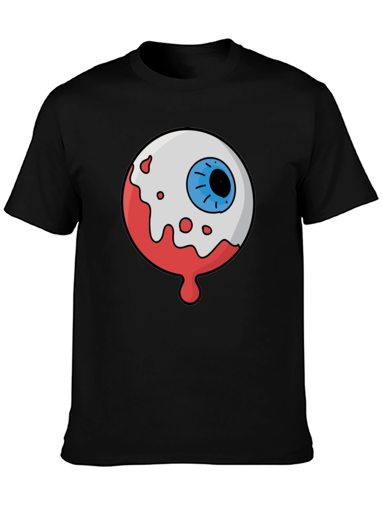 Eyeball Graphic T-Shirt - Halloween Costume Tee