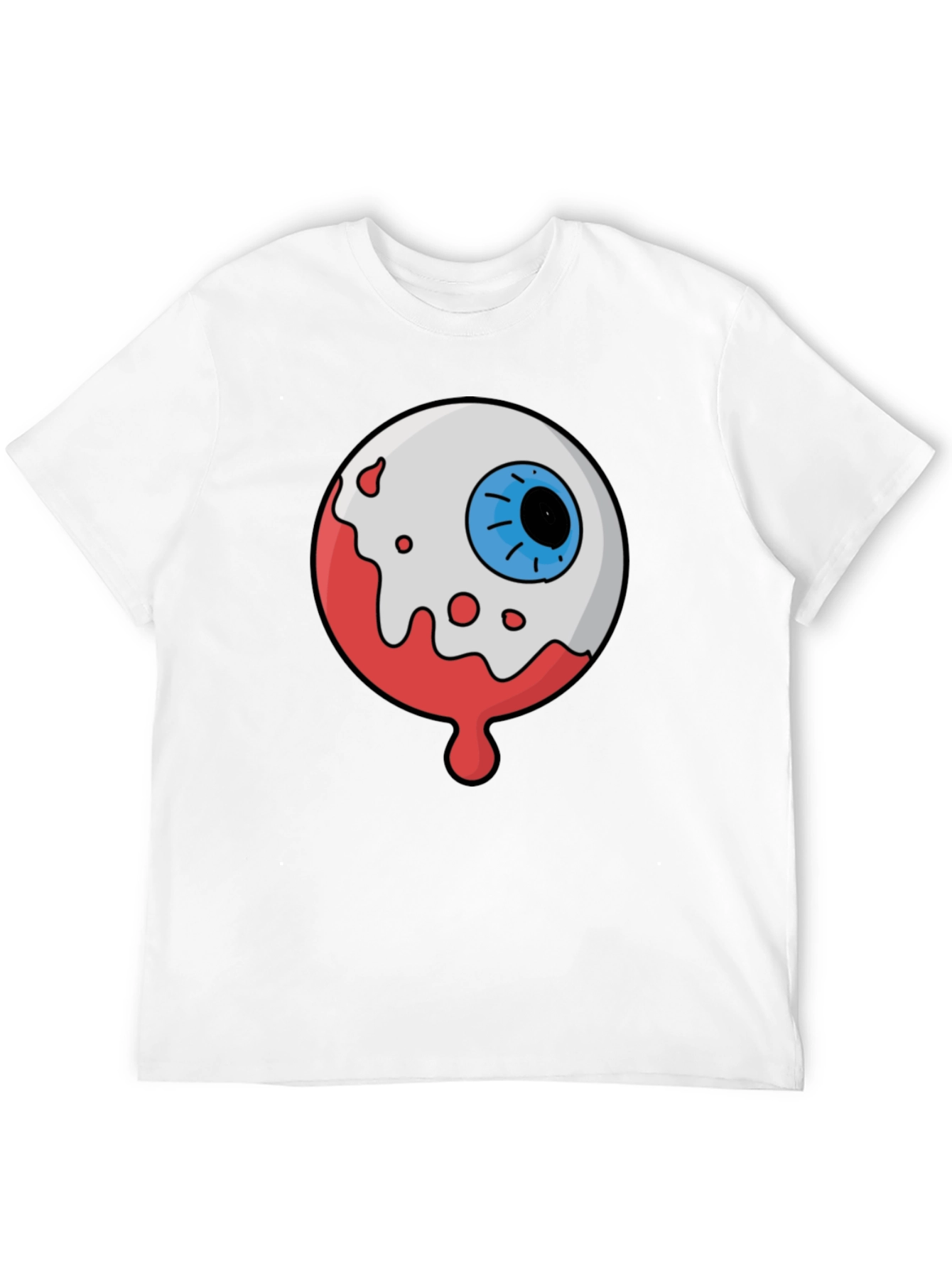 Eyeball Graphic T-Shirt - Halloween Costume Tee