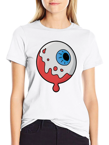 Eyeball Graphic T-Shirt - Halloween Costume Tee