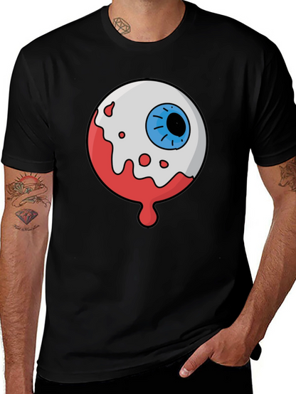 Eyeball Graphic T-Shirt - Halloween Costume Tee