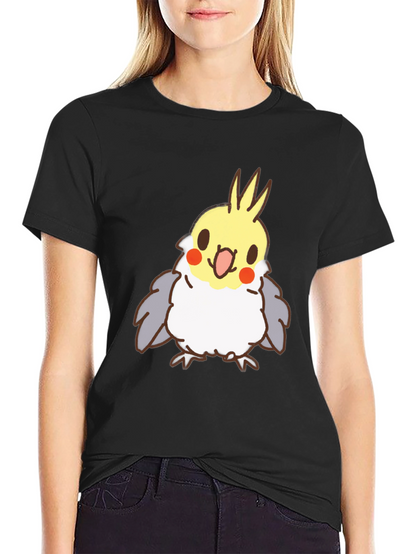 Cute Cockatiel Graphic T-Shirt