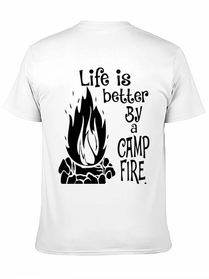 Life is Better By a Camp Fire Graphic Tee