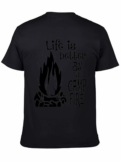 Life is Better By a Camp Fire Graphic Tee