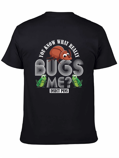 Insect Puns Graphic Tee - Bugs Me?