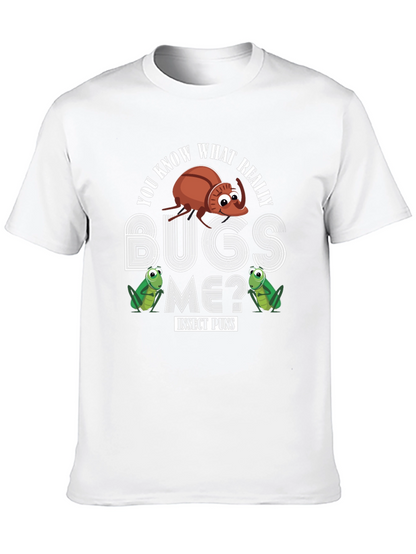 Insect Puns Graphic Tee - Bugs Me?