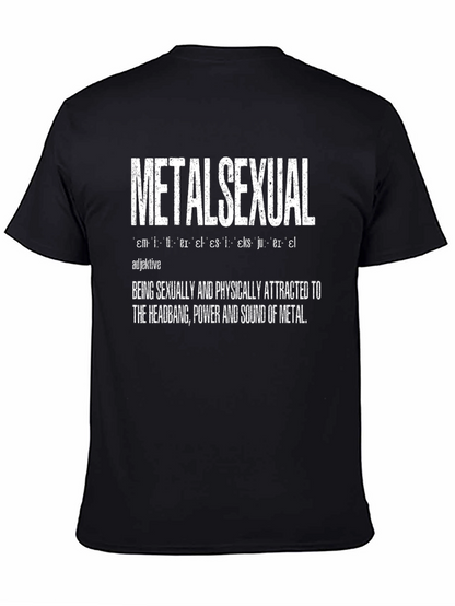 Metalsexual Definition T-Shirt - Headbanger Apparel