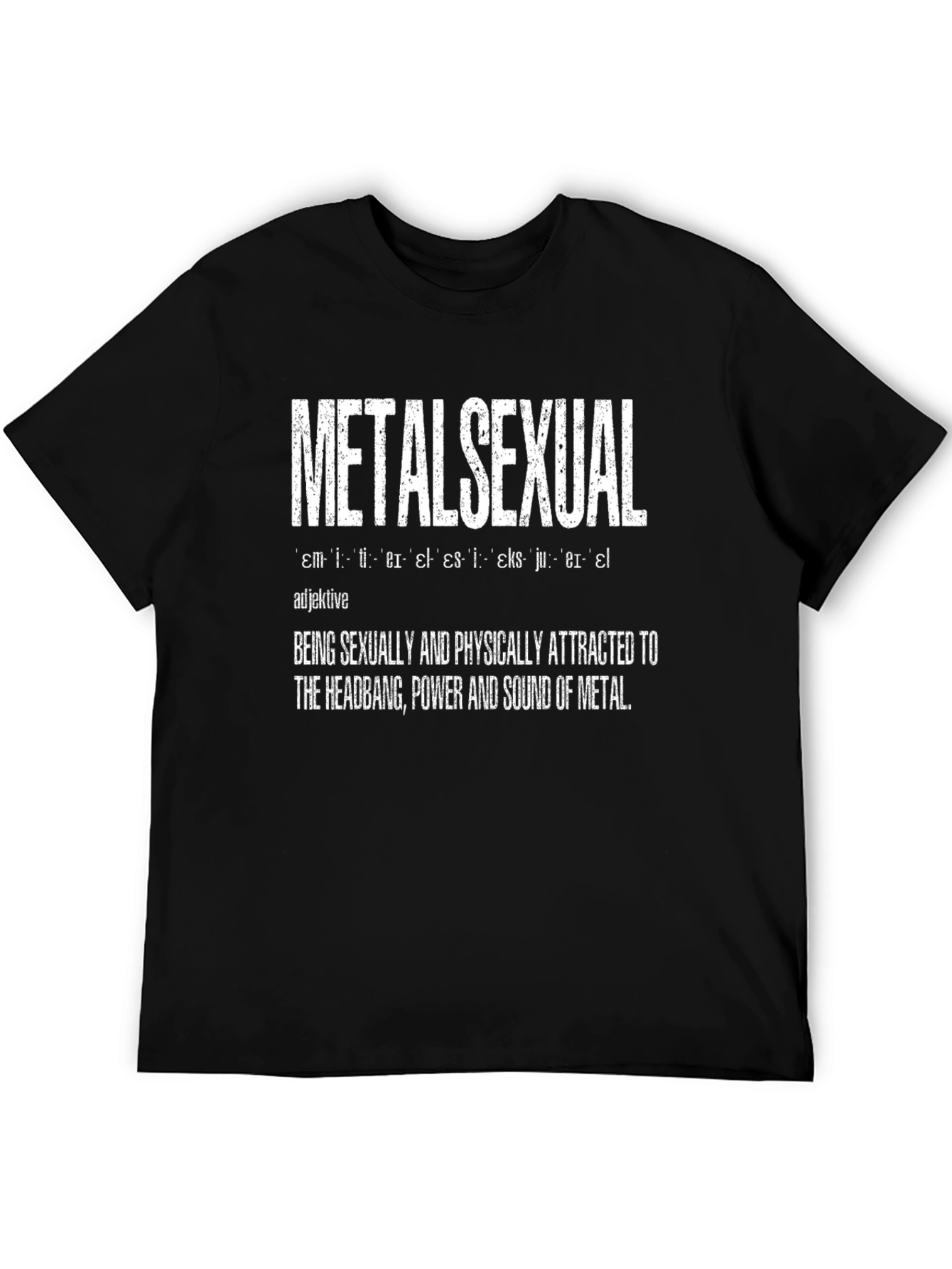 Metalsexual Definition T-Shirt - Headbanger Apparel