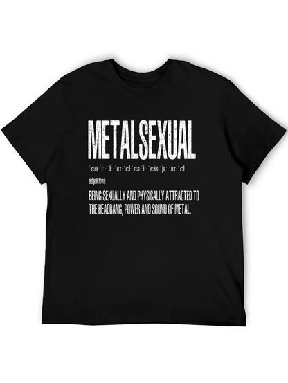 Metalsexual Definition T-Shirt - Headbanger Apparel