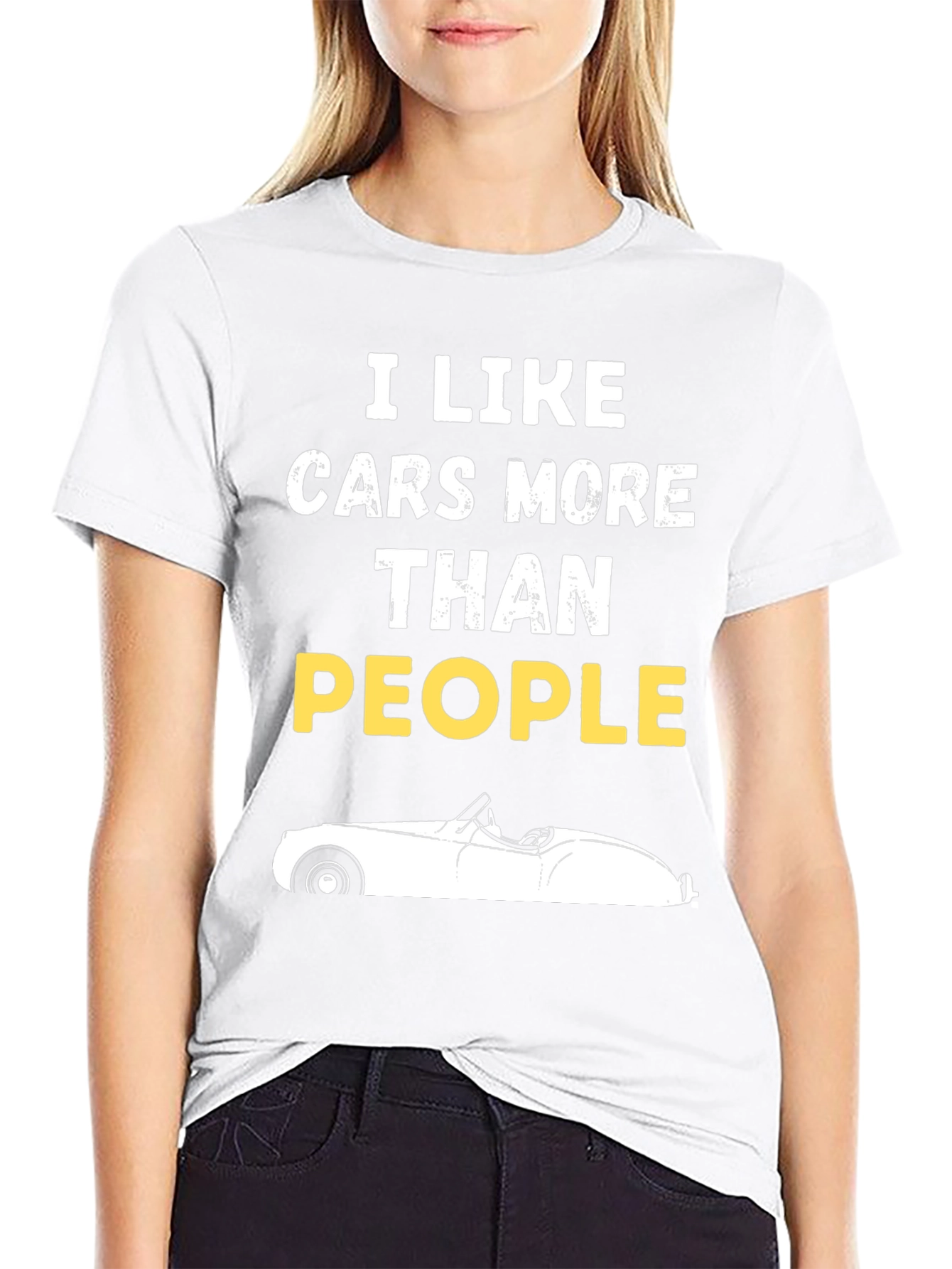 I Like Cars More Than People T-Shirt