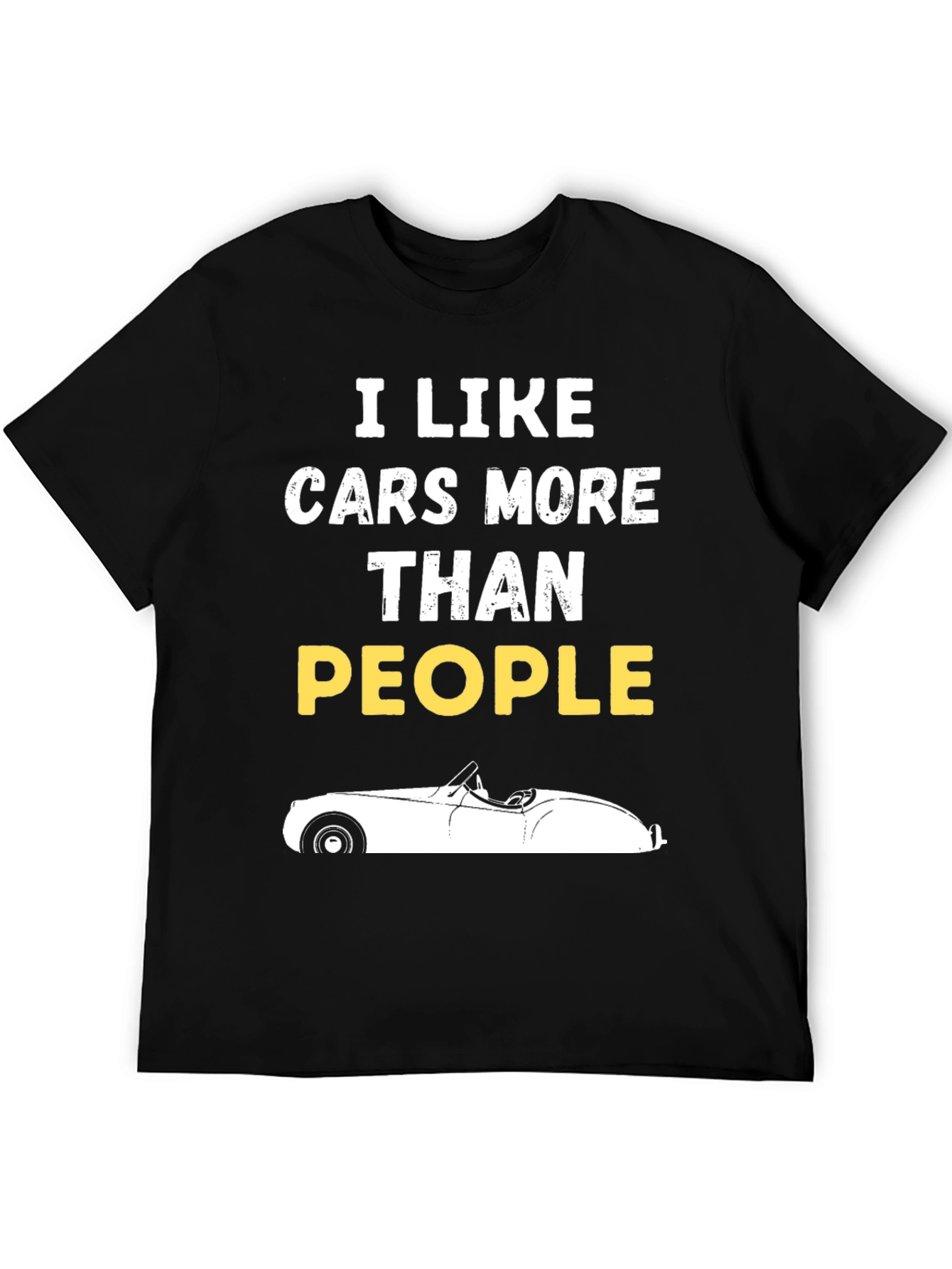 I Like Cars More Than People T-Shirt