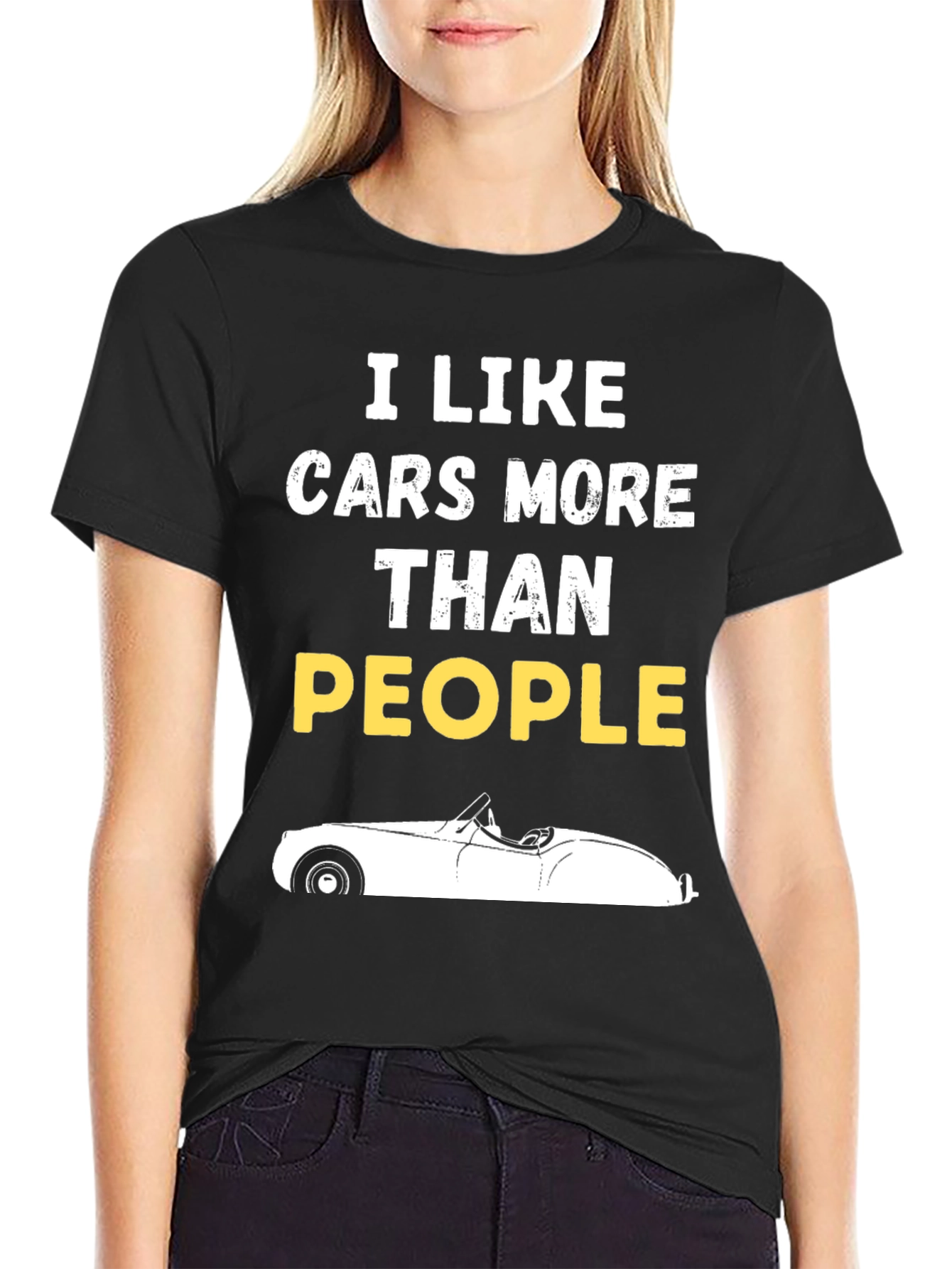 I Like Cars More Than People T-Shirt