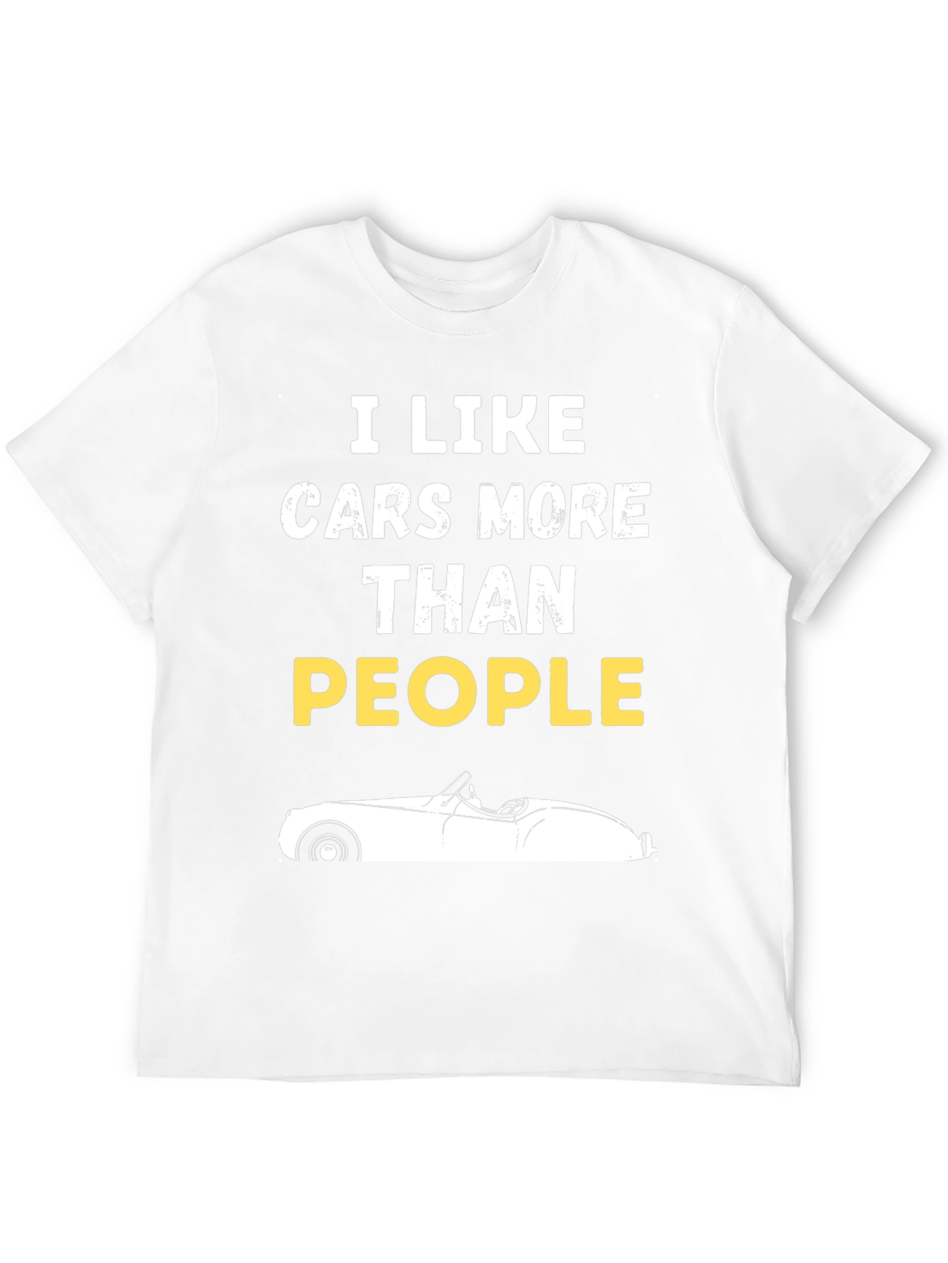I Like Cars More Than People T-Shirt